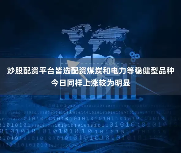 炒股配资平台皆选配资煤炭和电力等稳健型品种今日同样上涨较为明显