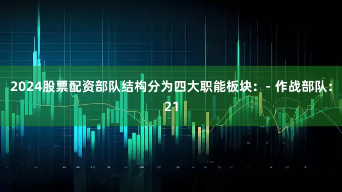 2024股票配资部队结构分为四大职能板块:- 作战部队:21